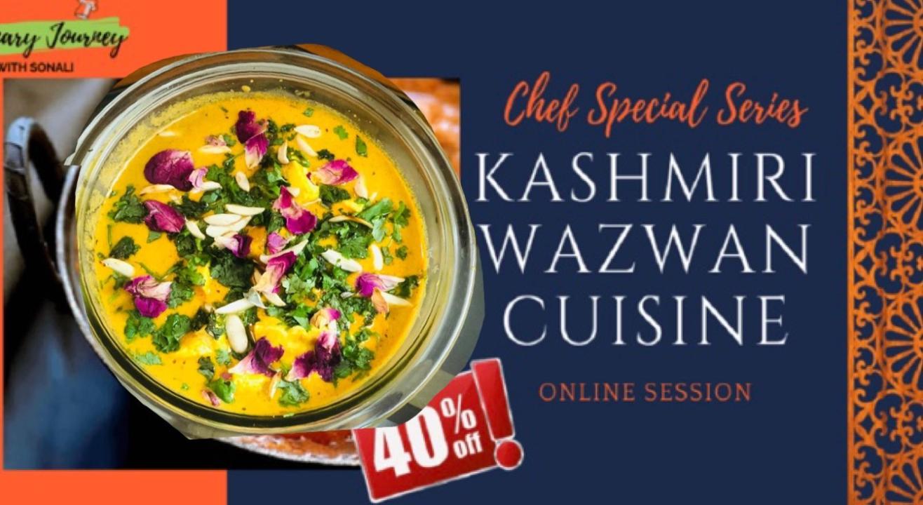 Culinary Journey With Sonali Chef Series Veg Kashmiri Wazwan Cuisine