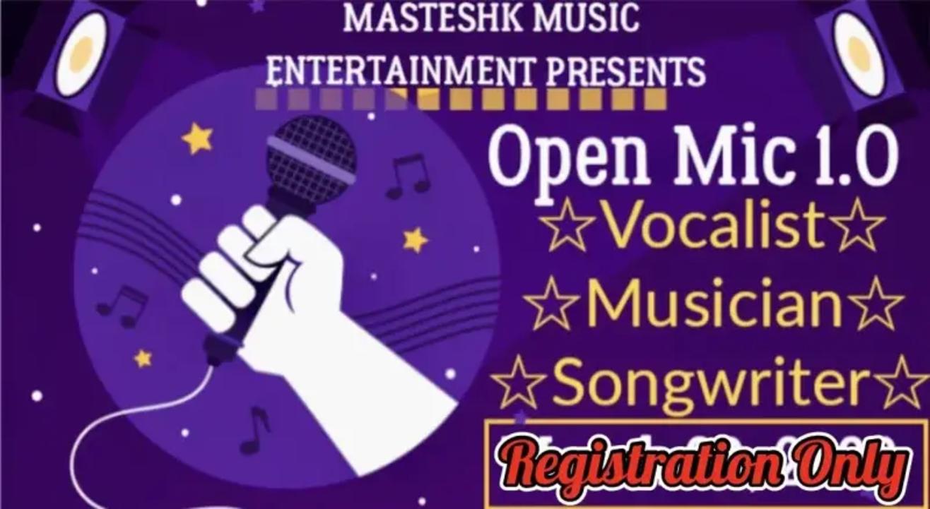 THE PLATFORM FOR SINGER/LYRICIST/MUSICIAN - MASTESHK MUSIC EVENT OPEN MIC [ WORLD MUSIC DAY ]