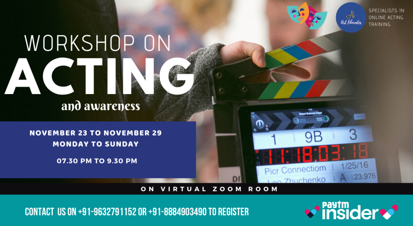 Acting Workshop Online-Art Liberates