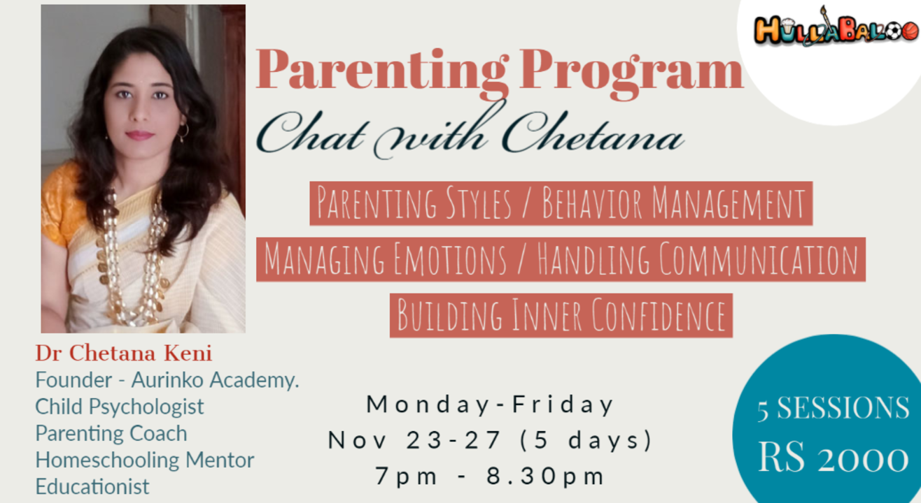 Parenting Program by Dr Chetana Keni