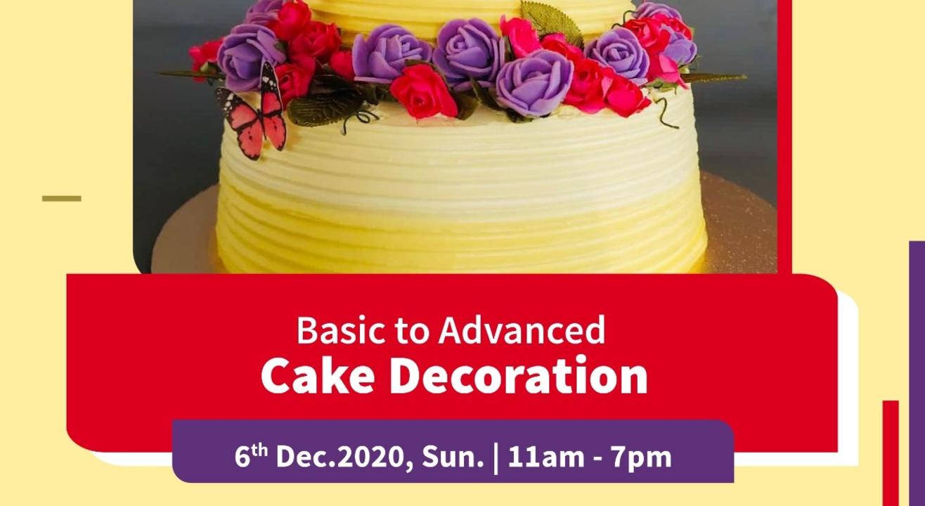 Basic to Advance Cake Baking & Decoration