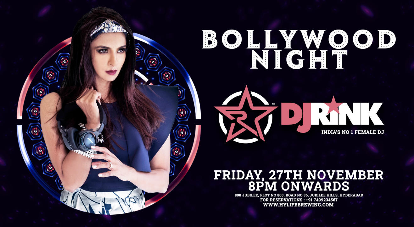 Bollywood Night w/DJ RINK