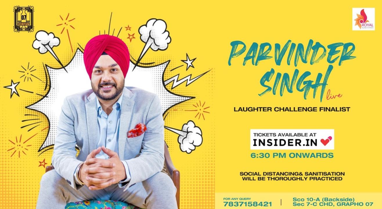 Parvinder Singh Live - A Stand-Up Comedy Show