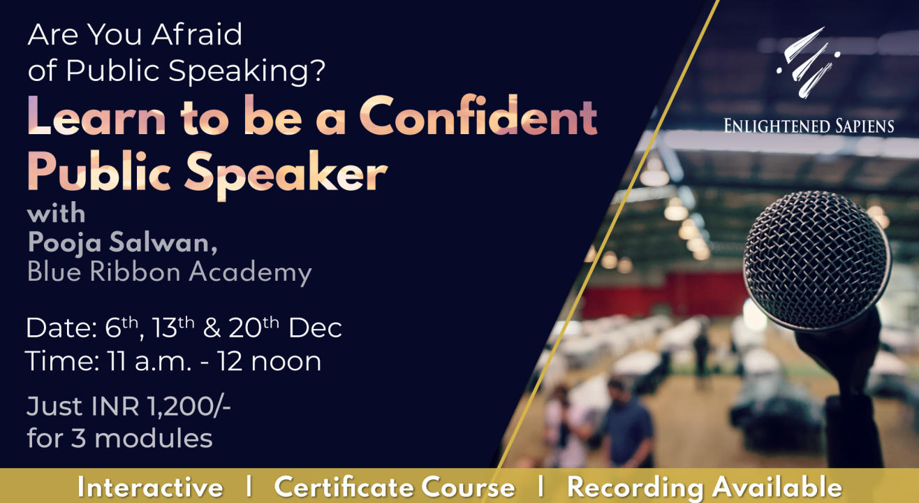 Learn to be a Confident Public Speaker