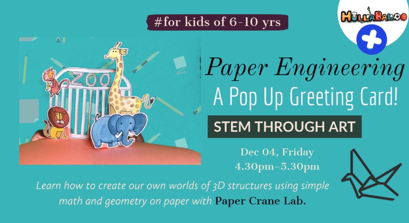 Make your own POP UP Greeting Card ( Stem & Paper Engineering)