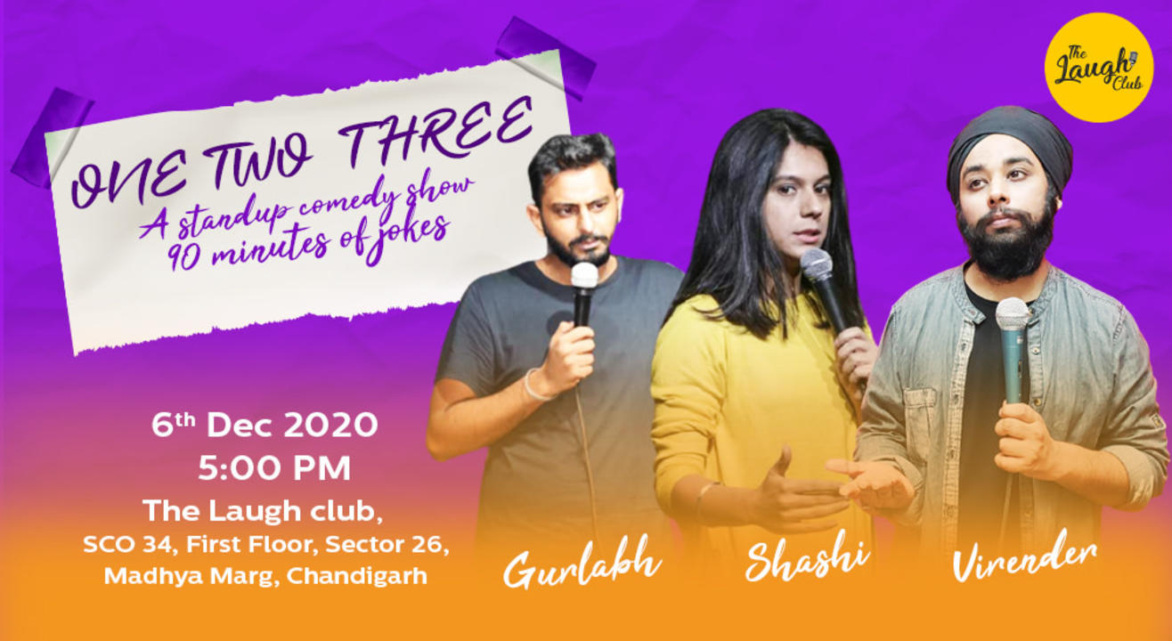 ONE TWO THREE - A LIVE COMEDY SHOW