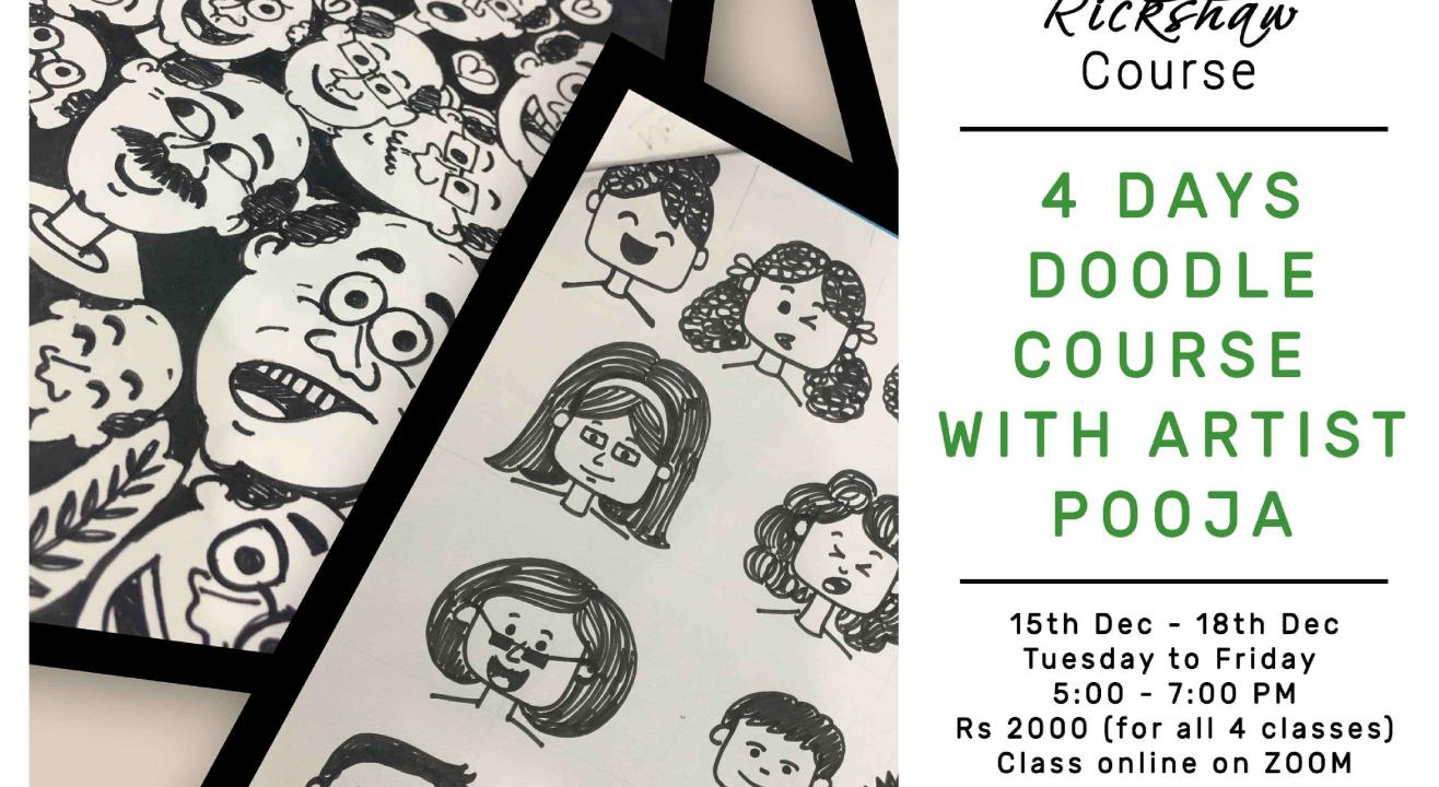 4 - Days Doodle Course with Pooja Banka