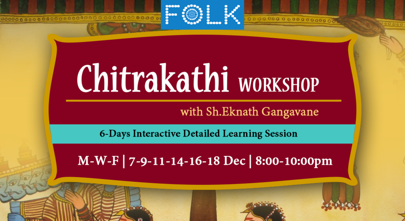 Chitrakathi Paintings Intensive 6-Days Online Workshop