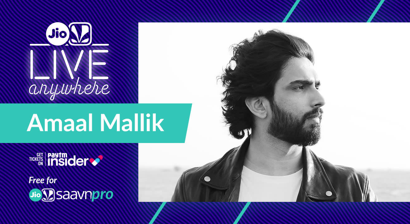 JioSaavn - Live Anywhere: Amaal Mallik 