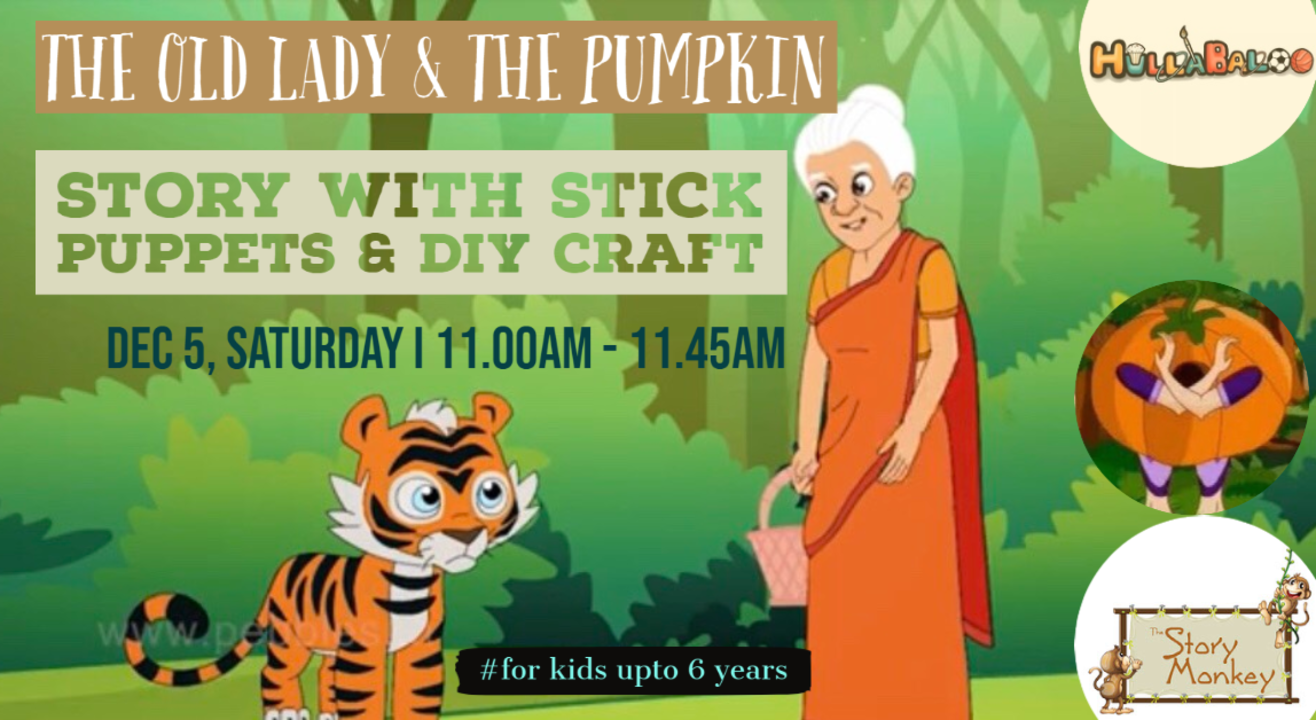 Story with Stick Puppets & DIY Craft