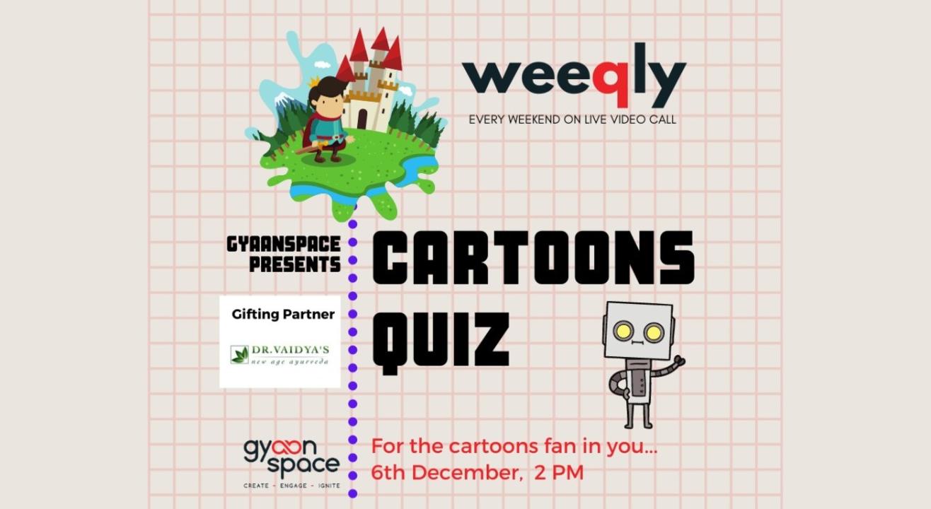 Gyaanspace Cartoons & Animation Movies Quiz