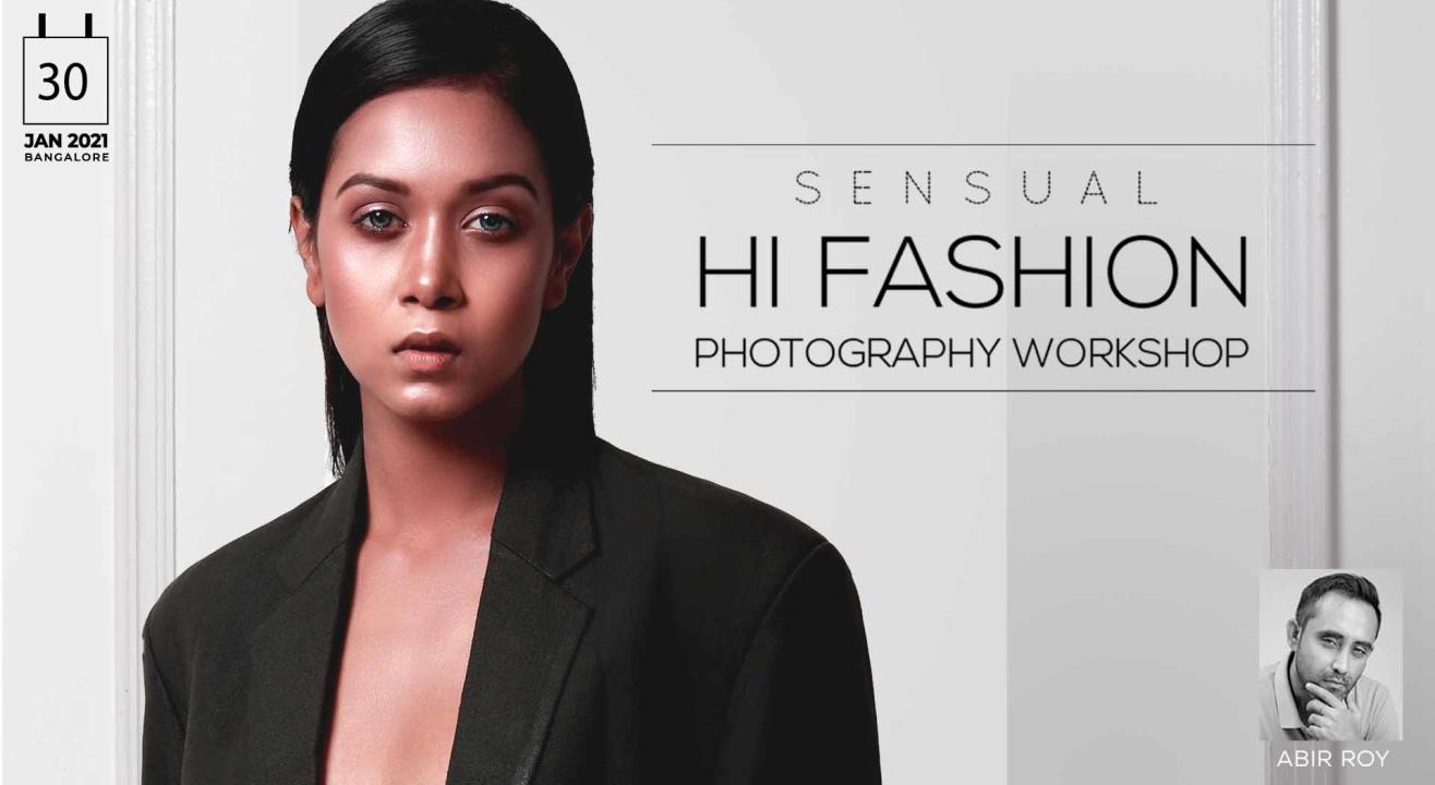 SENSUAL FASHION PHOTOGRAPHY WORKSHOP : BANGALORE