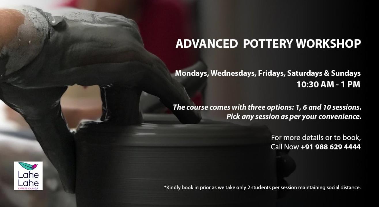 ADVANCED POTTERY WORKSHOP