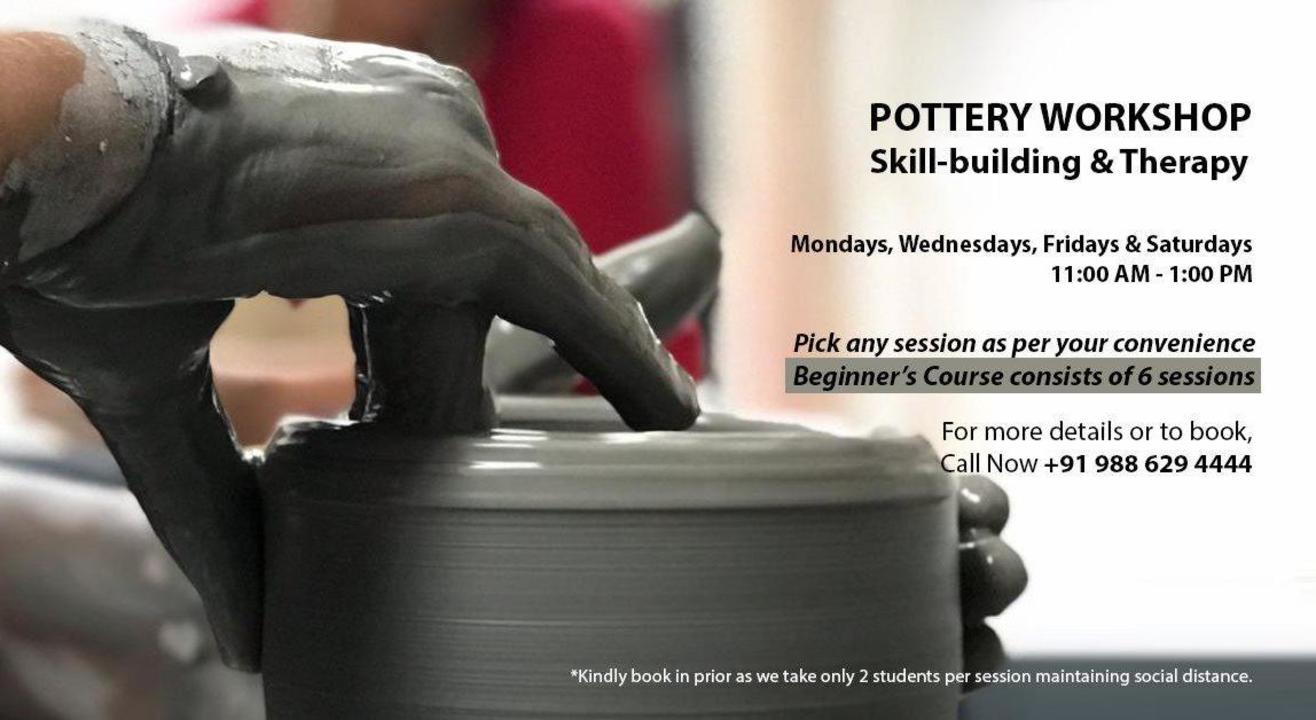 Pottery Workshop(s) for Skill-building and Therapy