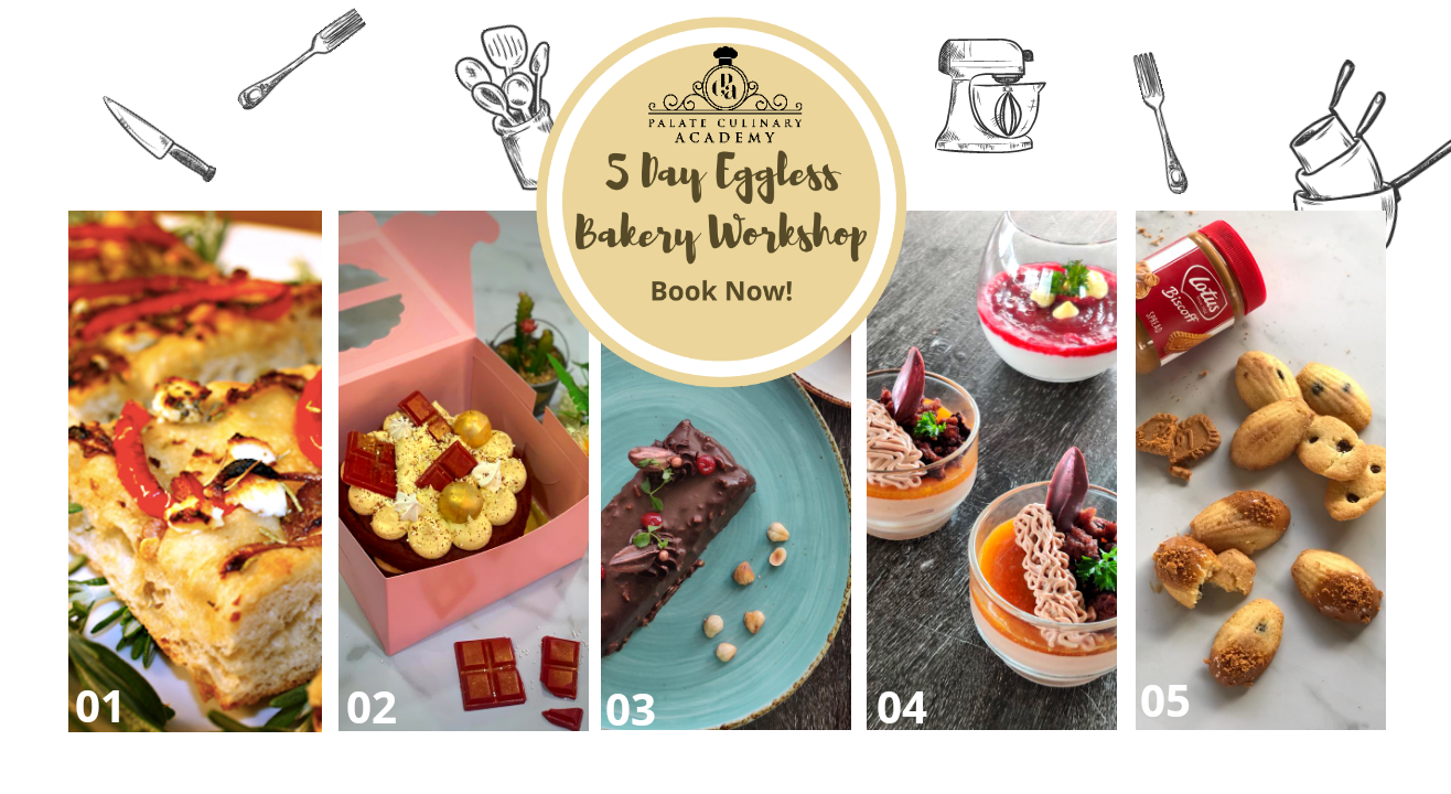 5 Day Intensive Eggless Bakery Workshop with Rakhee Vaswani
