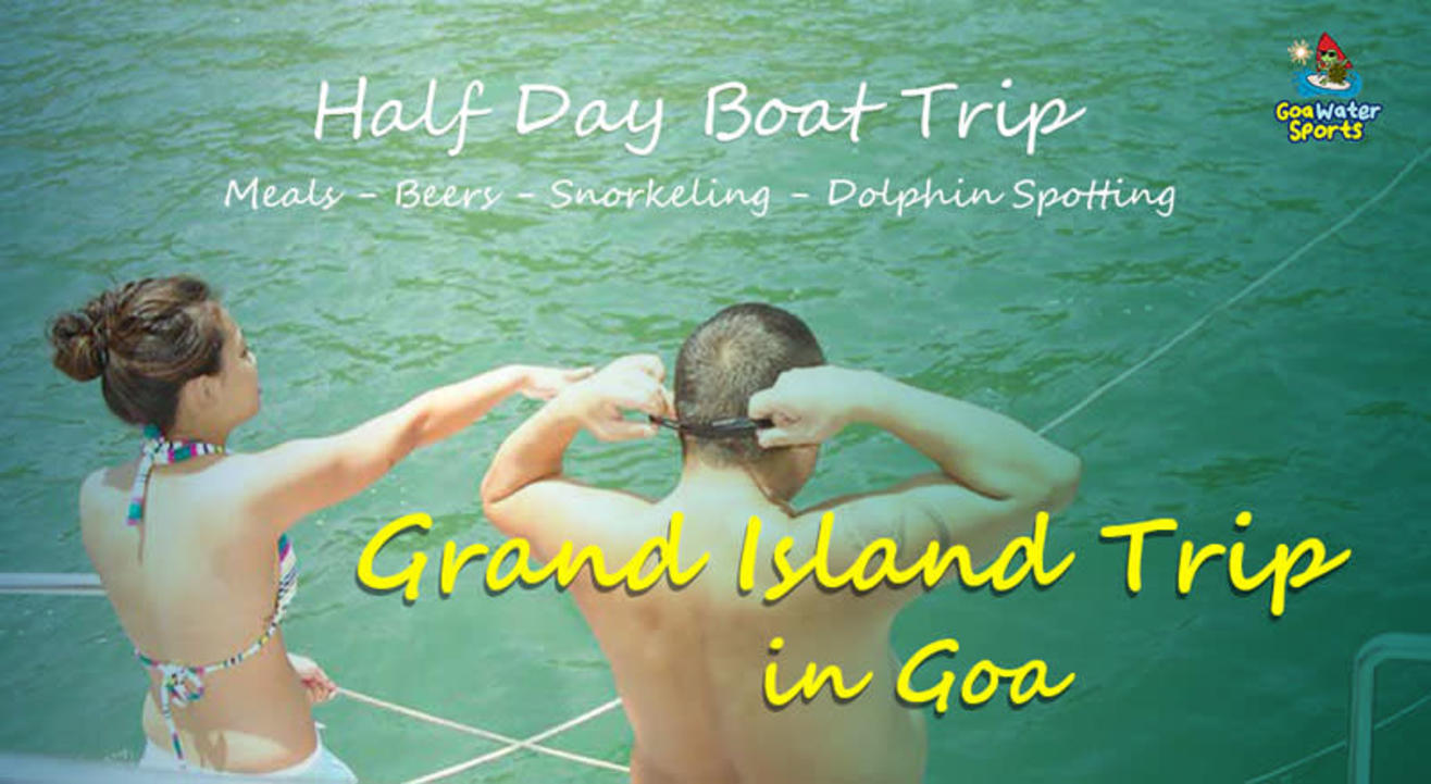 Grand Island Trip in Goa - Snorkeling, Dolphin, Meals, Boat Ride