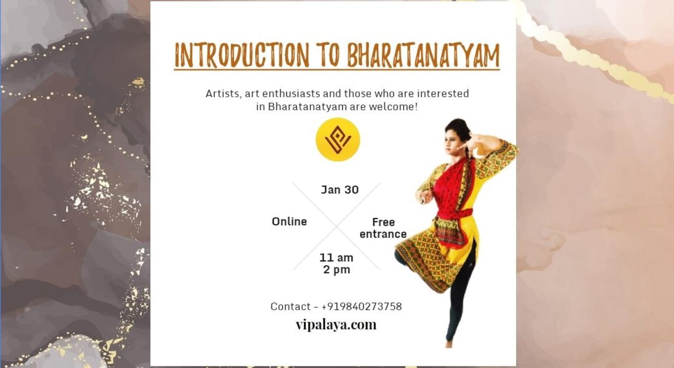 Introduction to Bharatanatyam with Vidhya RG