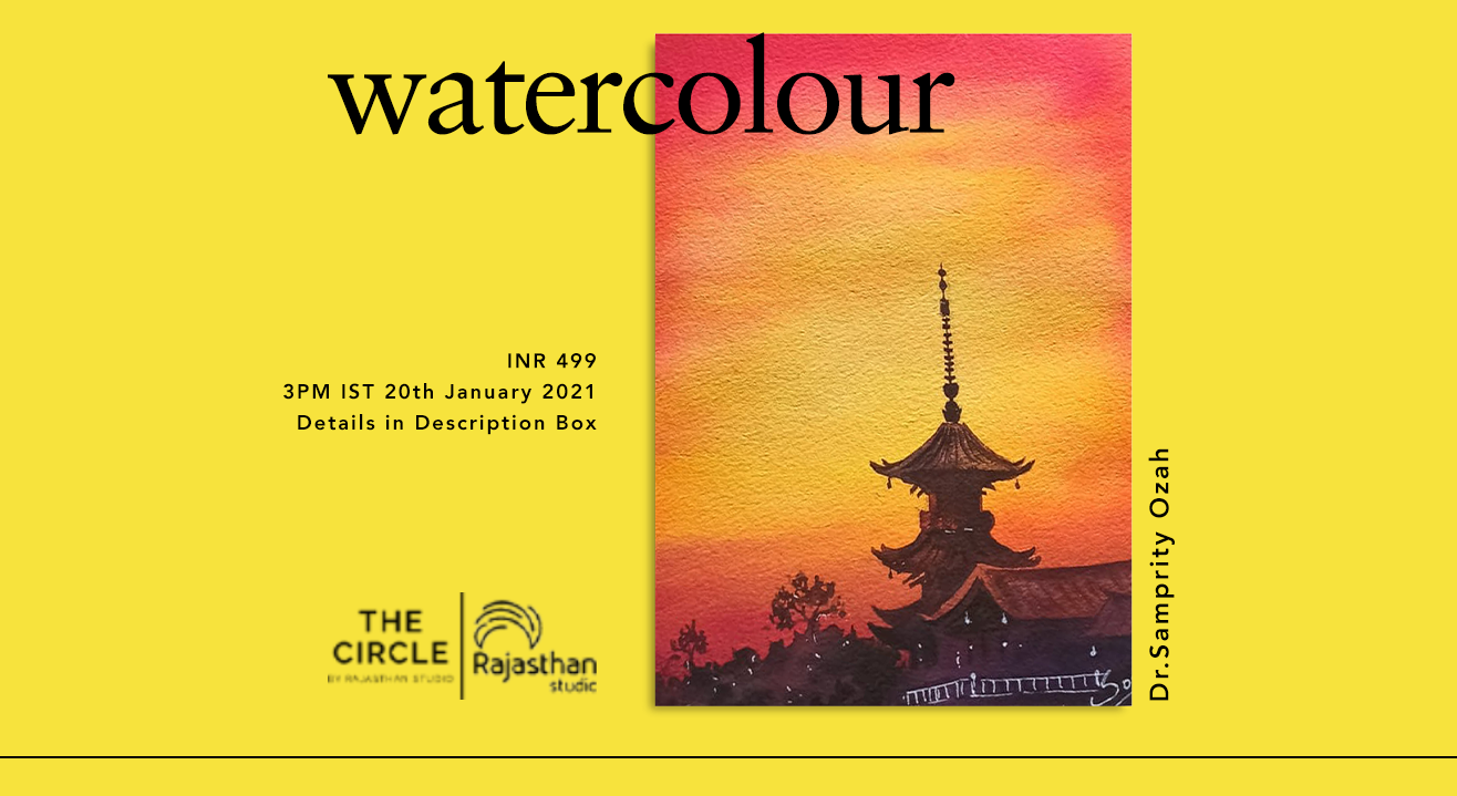 Watercolour Landscapes Workshop by Rajasthan Studio