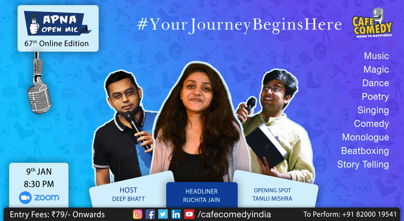 Apna Open Mic - 67th Online Edition