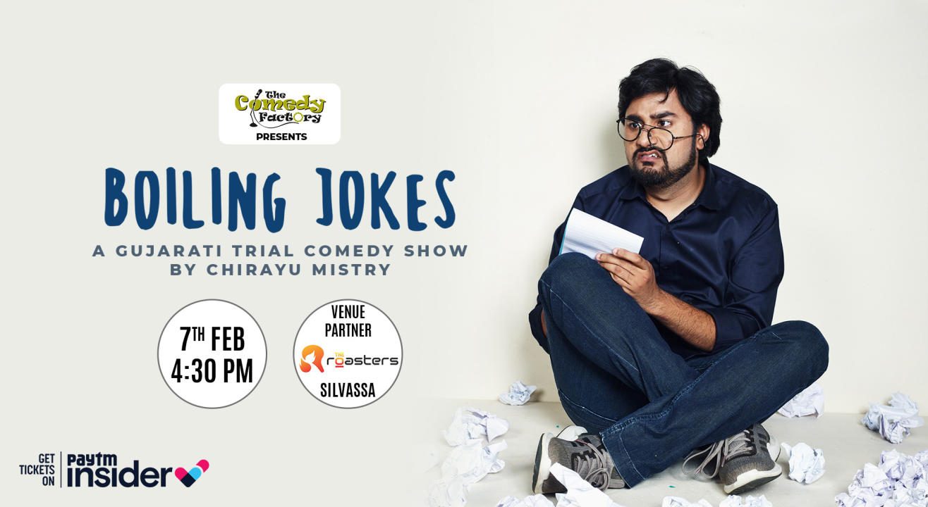 Boiling Jokes - A Gujarati Trial Comedy Show By Chirayu Mistry