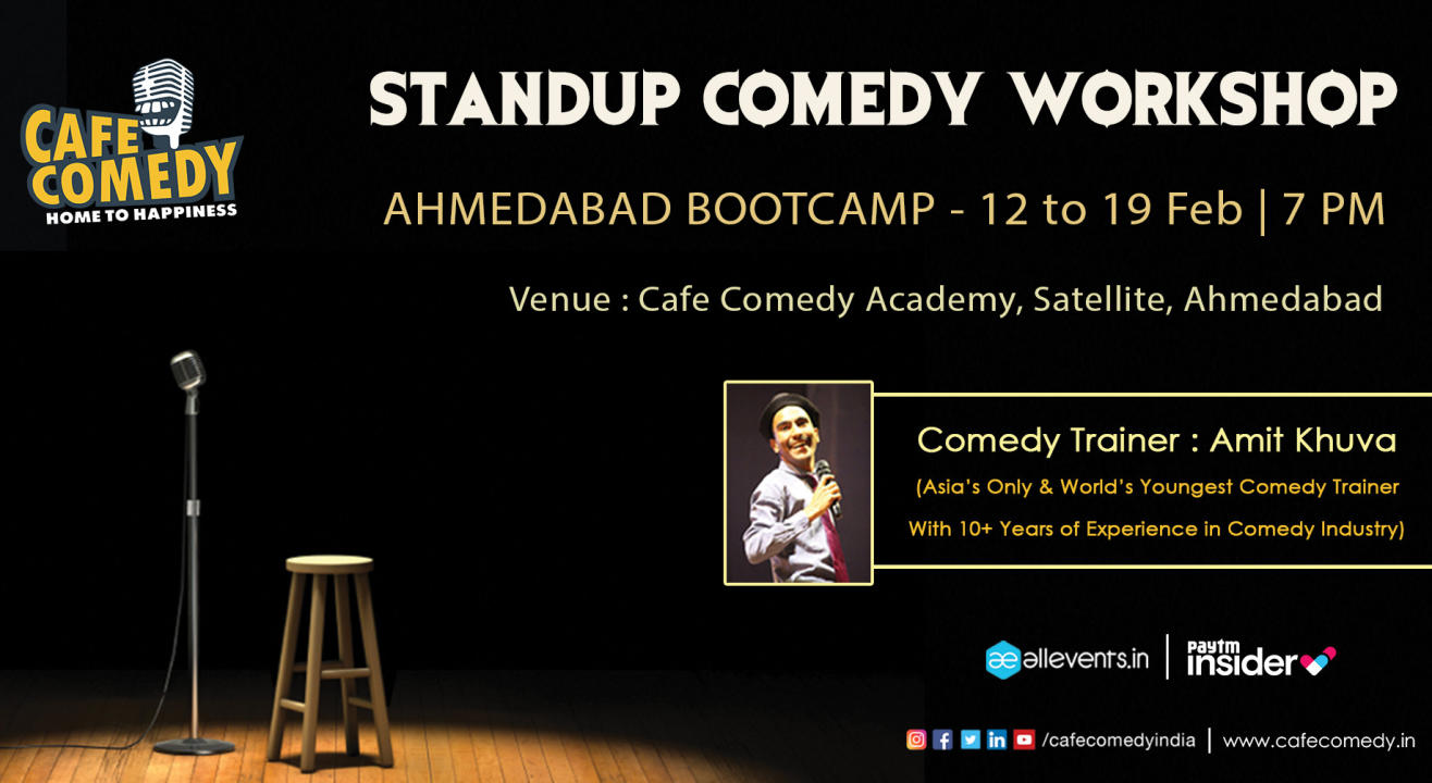 Standup Comedy Workshop : Ahmedabad Bootcamp