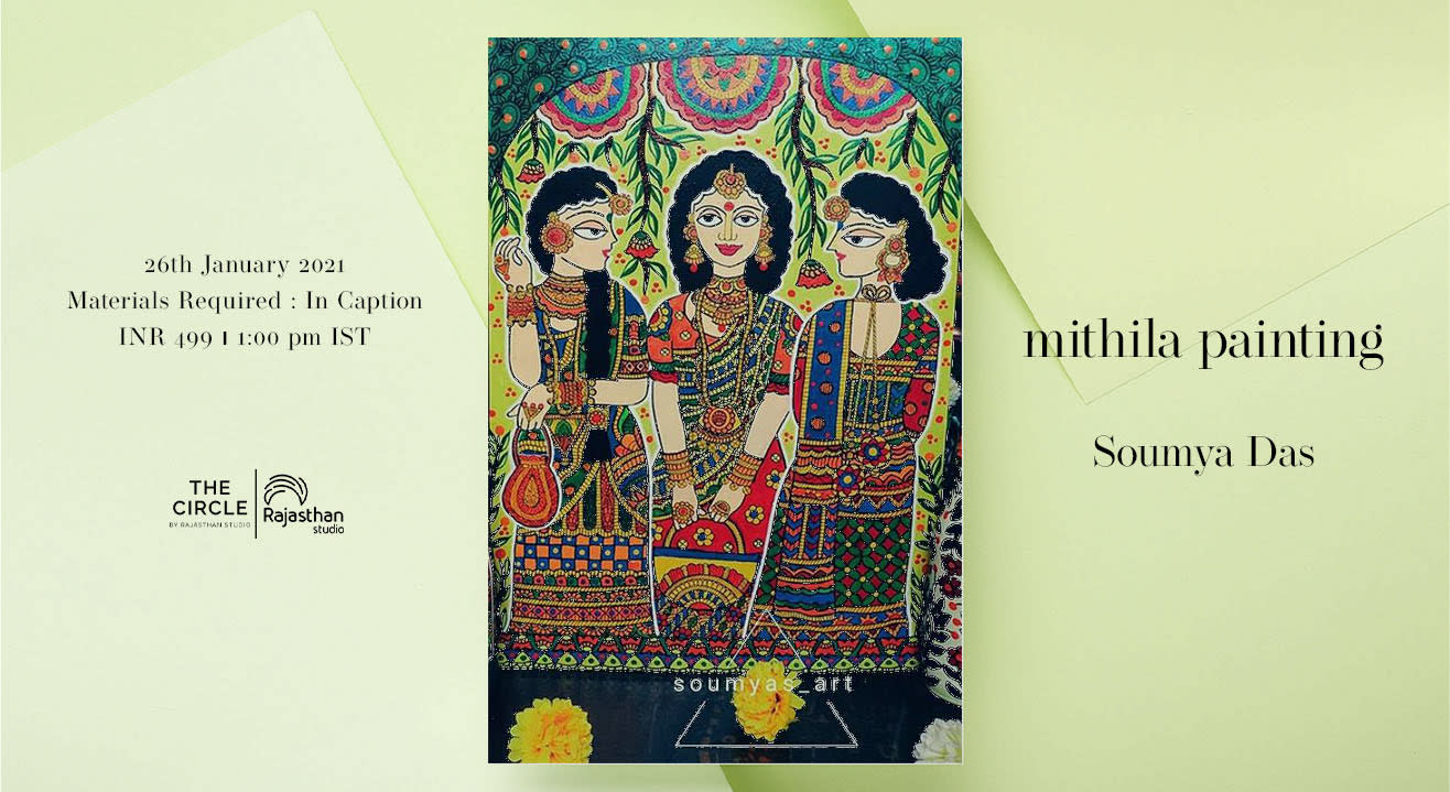 Mithila Painting Workshop by Rajasthan Studio