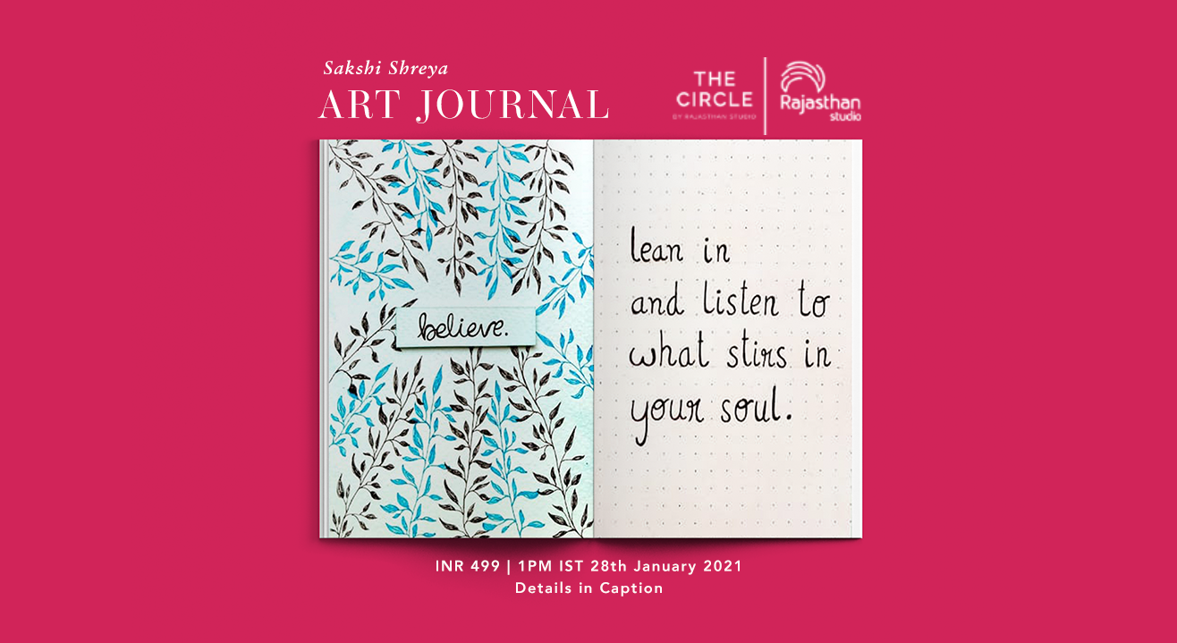 Art Journaling Workshop by Rajasthan Studio