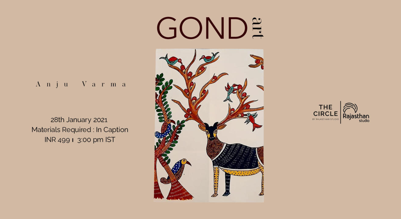 Gond Art Workshop by Rajasthan Studio