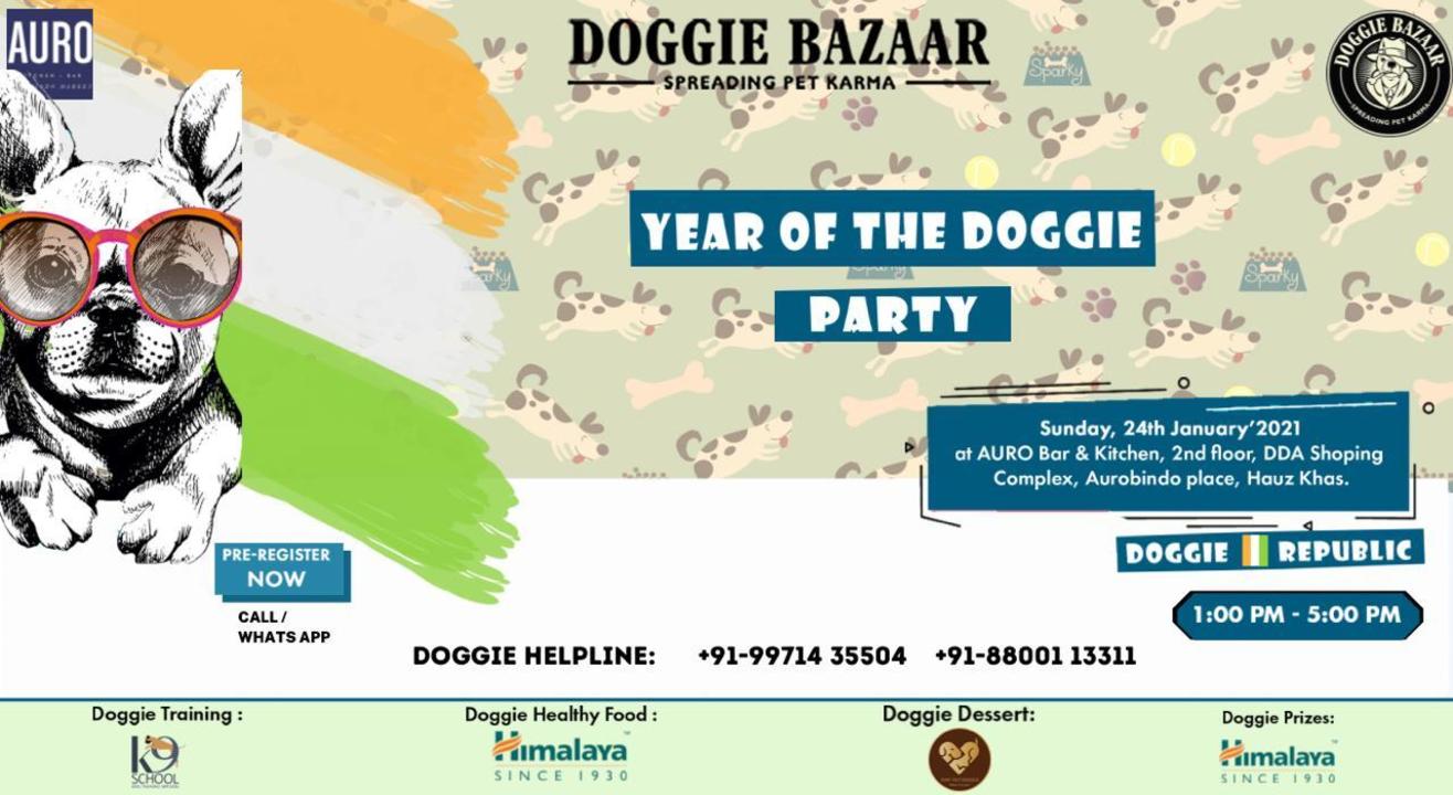 Doggie Bazaar “Year Of The Doggie Party” 2021