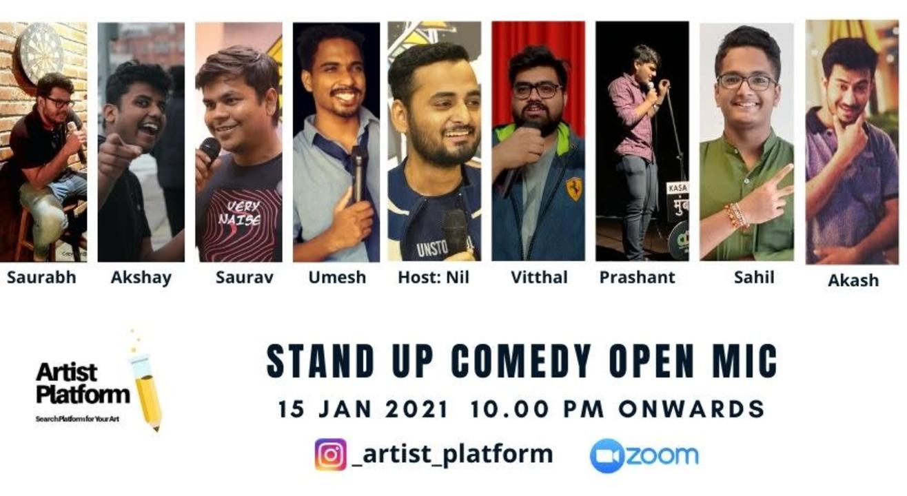 Stand Up Comedy Open Mic 