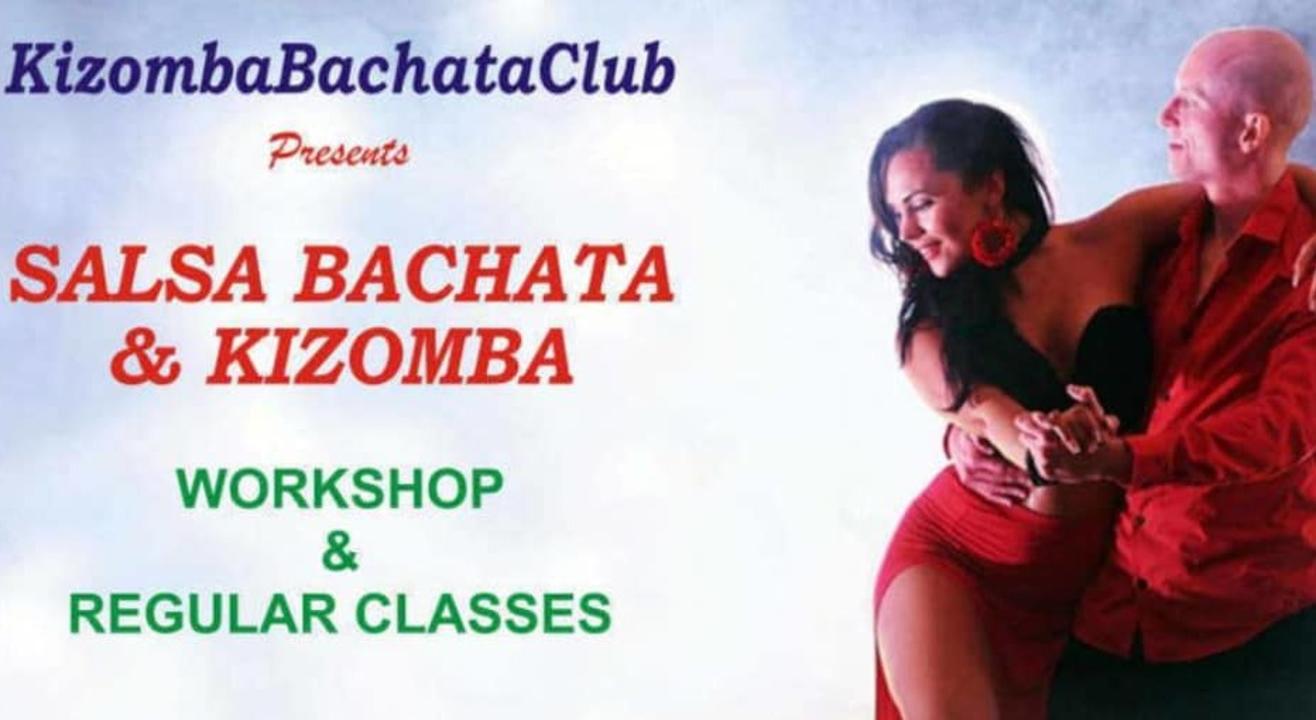 LATIN Couple Dance SALSA BACHATA KIZOMBA Dance Workshop for GIRLS and COUPLES