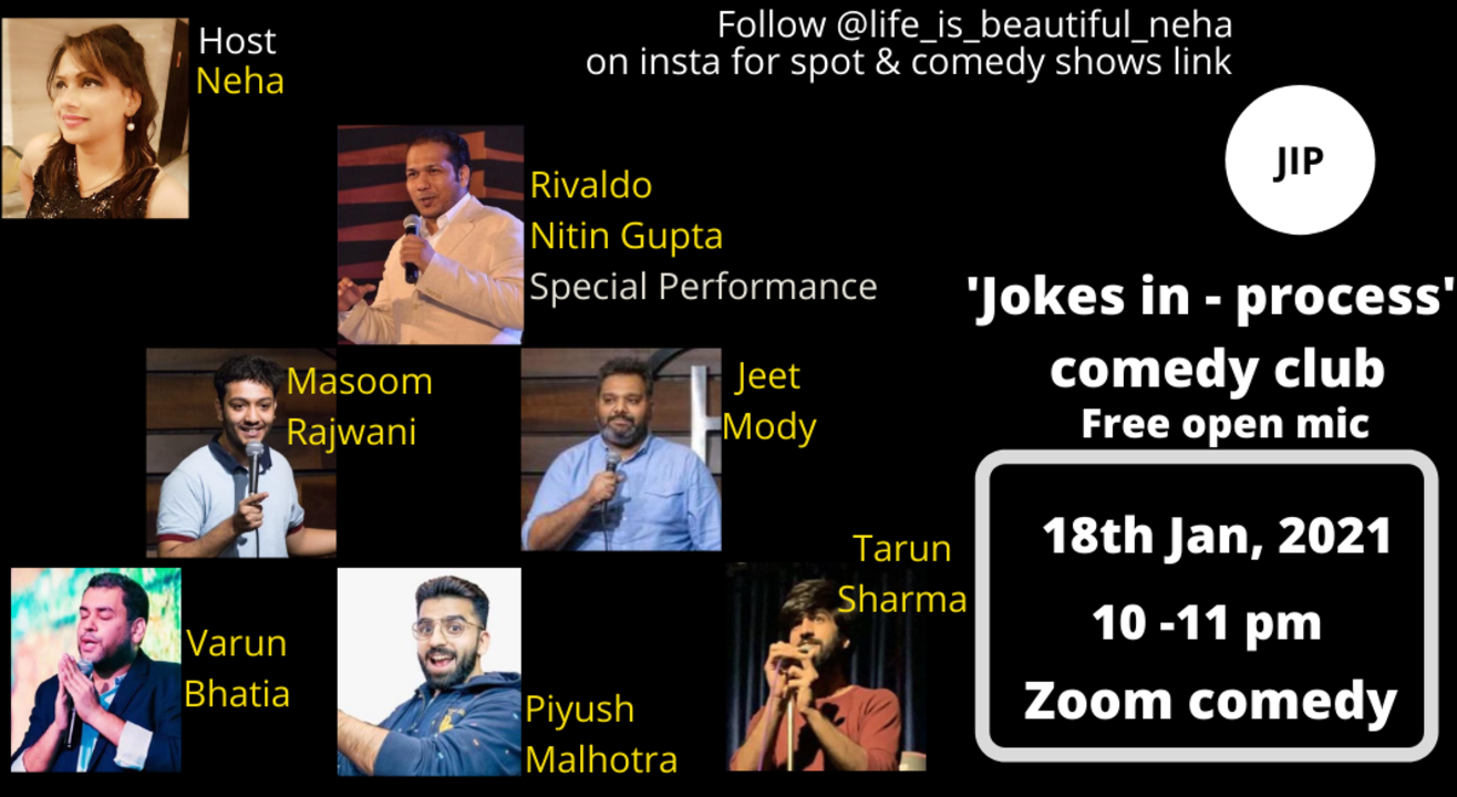 @life_is_beautiful_neha on instagram (JIP Comedy Club)