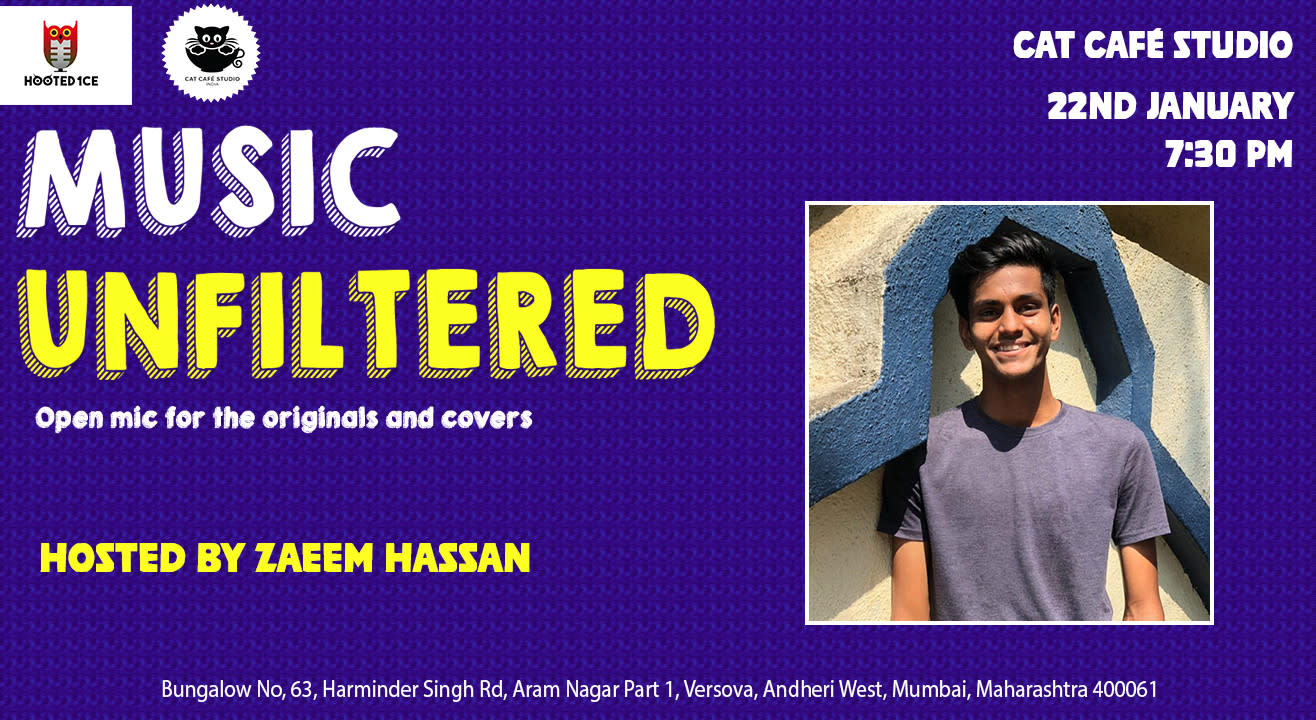 Music Unfiltered Open Mic ft. Zaeem Hassan