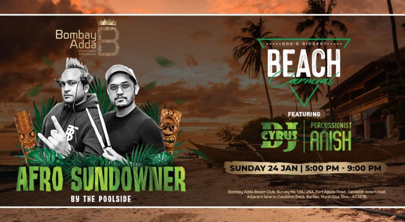 Bombay Adda Beach Carnival - Afro Sundowner