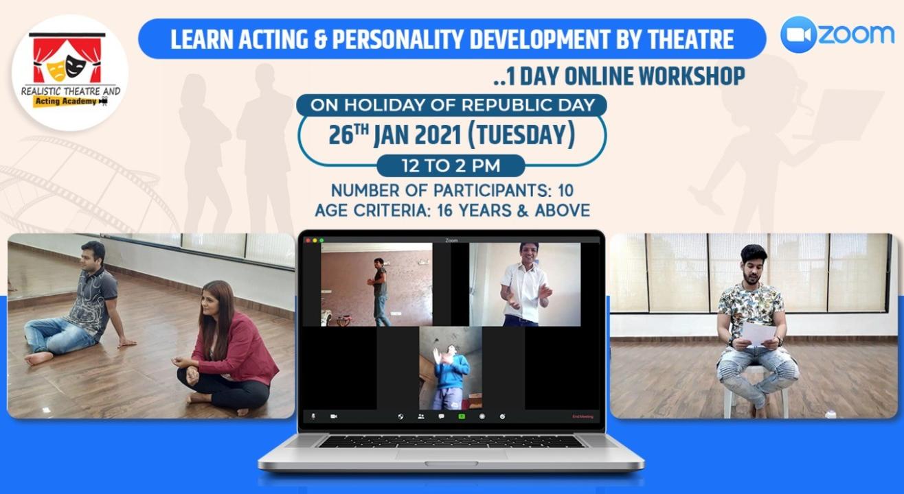 Learn Acting & Personality Development by Theatre