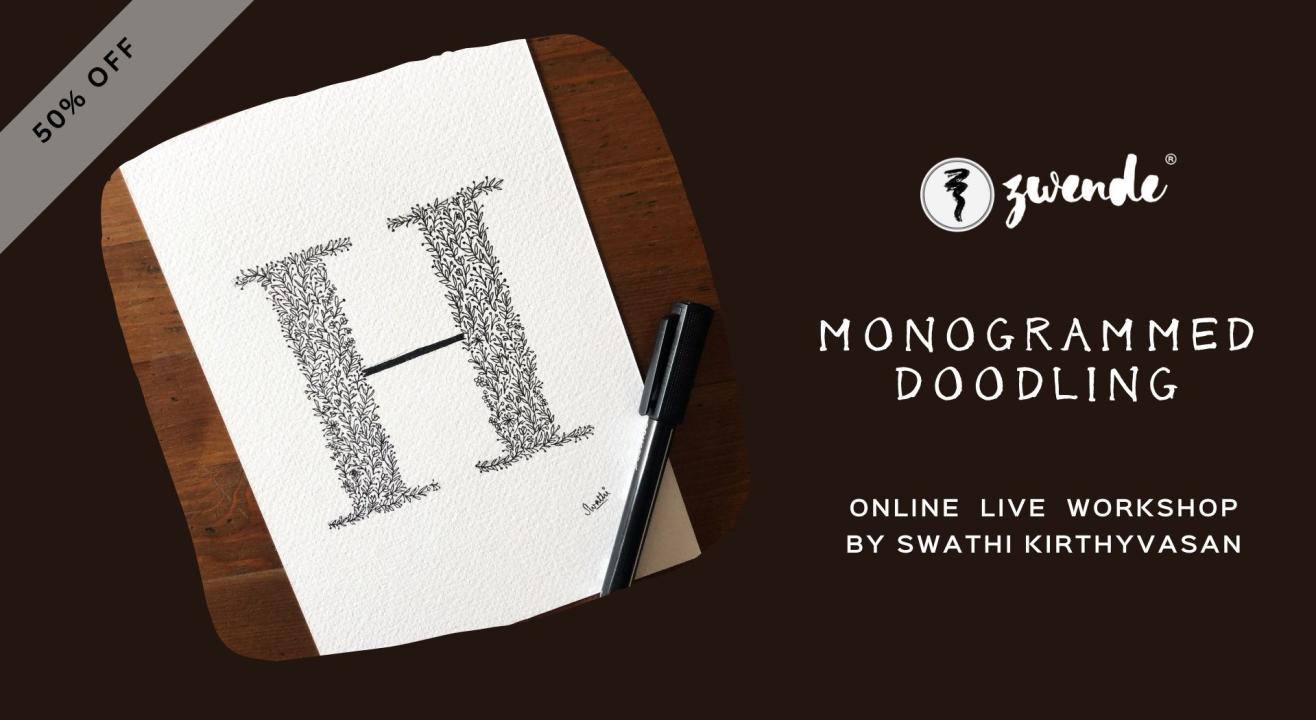 Monogrammed Doodling [Online Live Workshop]