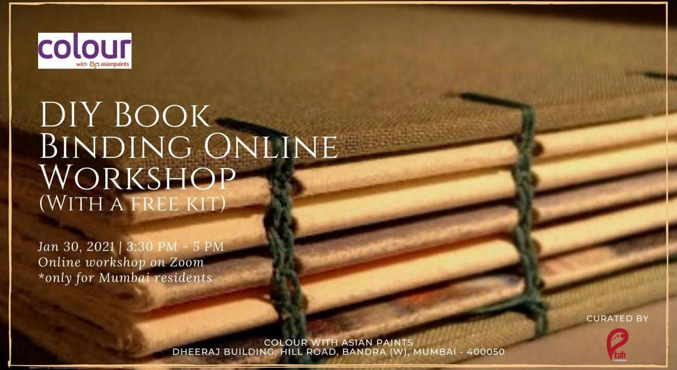 DIY Book Binding Online Workshop