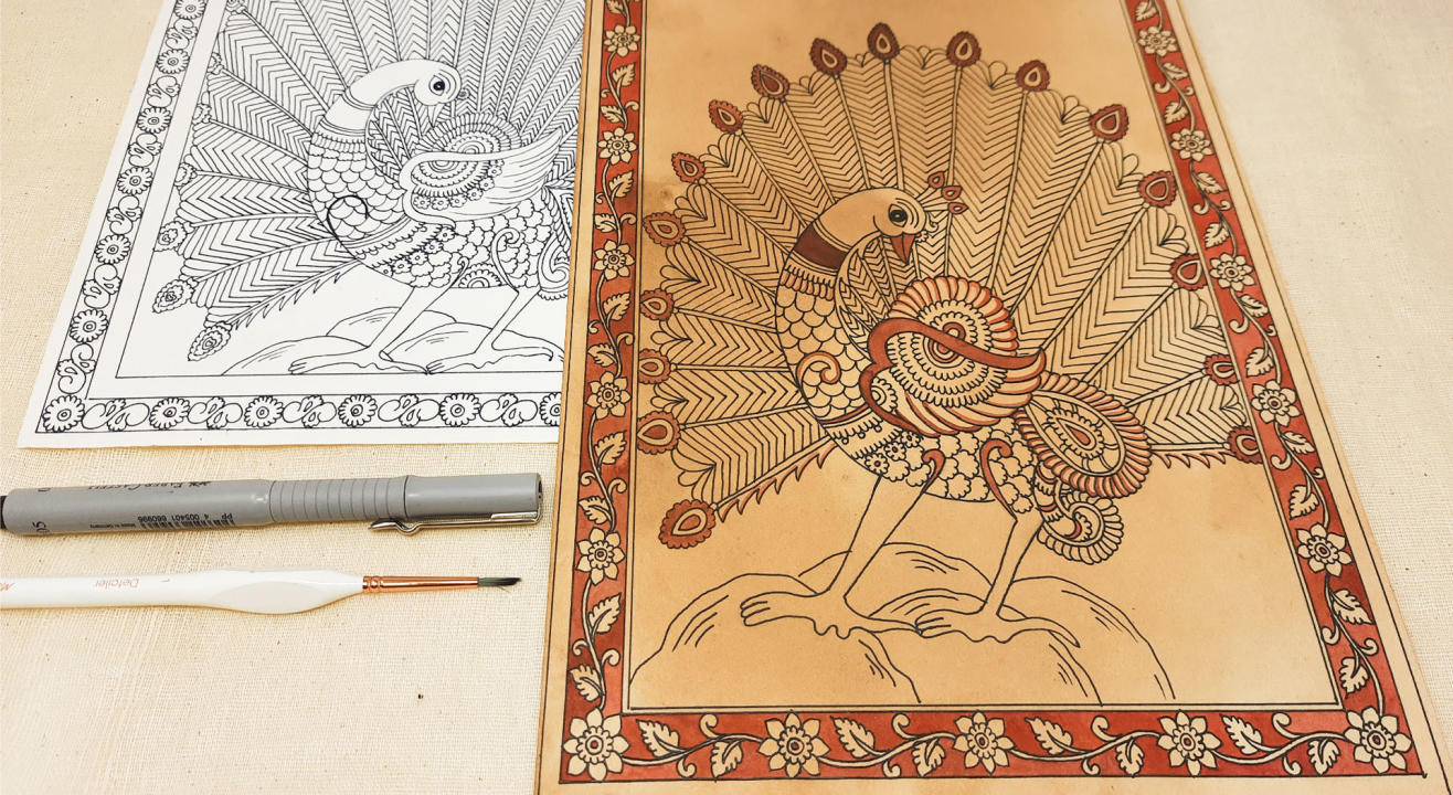 Kalamkari Painting (Birds) Workshop