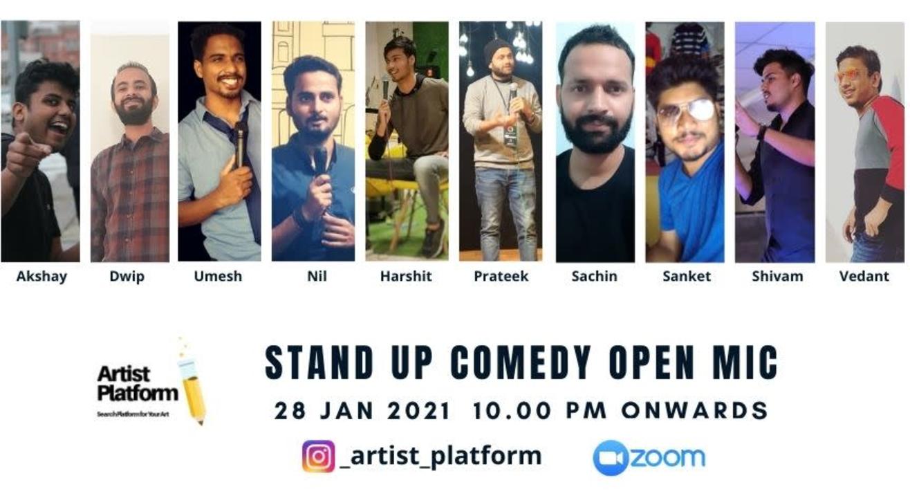 Stand Up Comedy Open Mic 