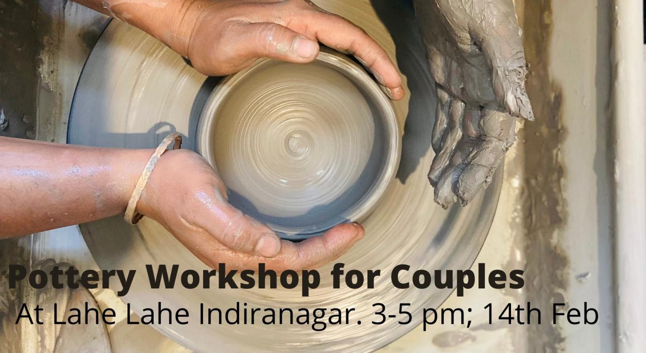 Pottery Workshop for Couples on Valentines Day