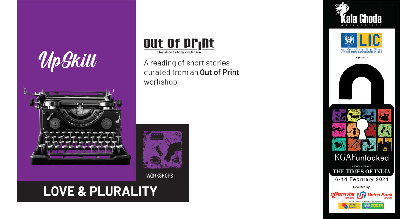 Love & Plurality, a reading of short stories | Out of Print | KGAF 2021