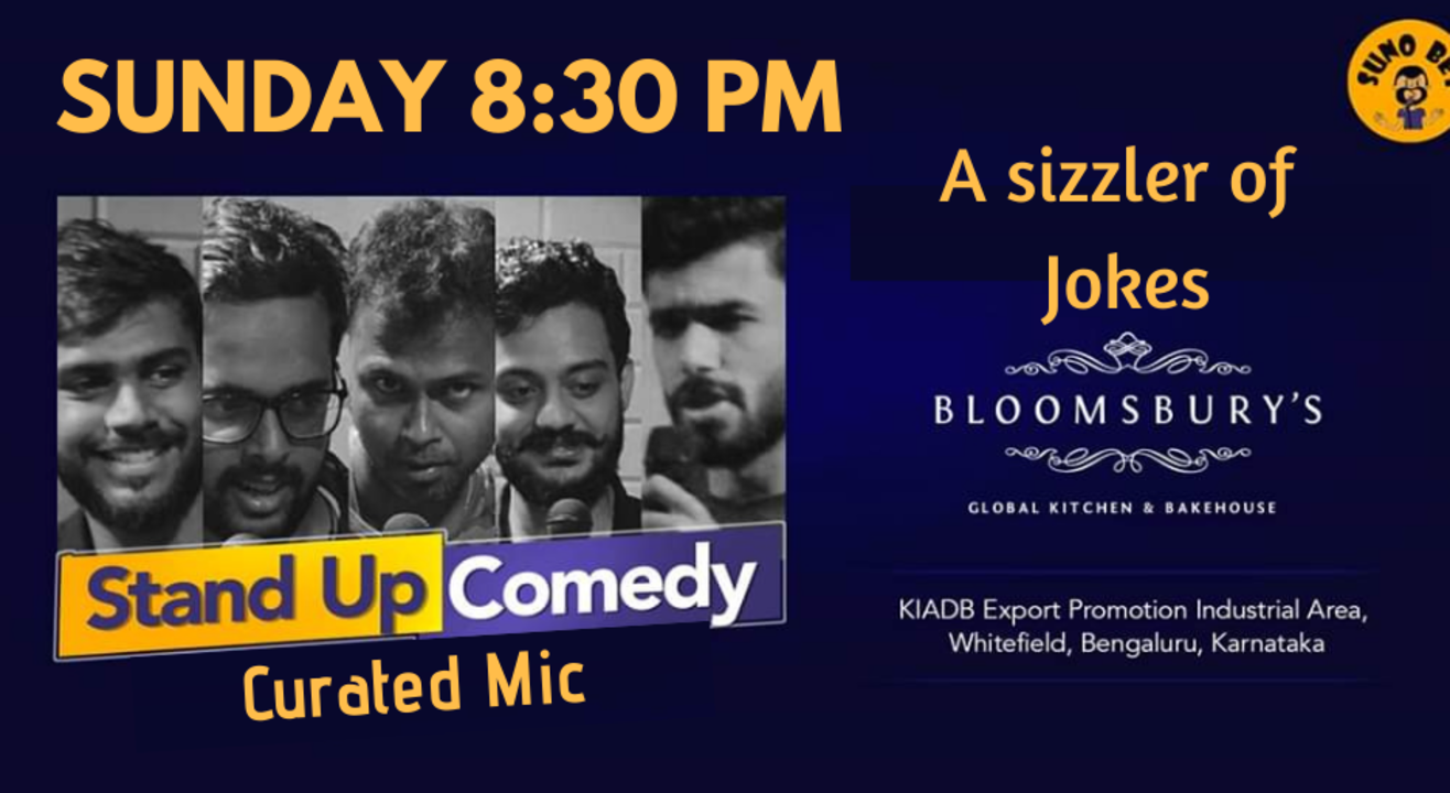 Stand Up Comedy | Bloomsbury- Whitefield | Bangalore