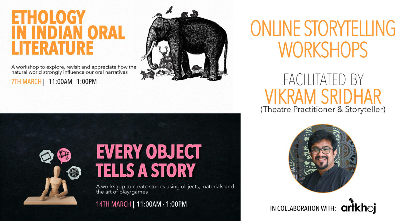 Online Storytelling Workshops by Vikram Sridhar