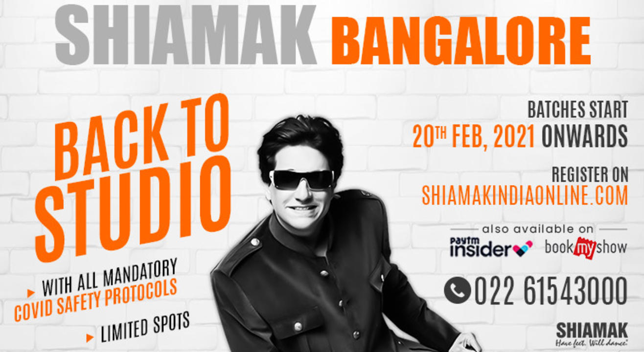 SHIAMAK Back to Studio - Dance Classes (Bangalore - Sadashiv Nagar)