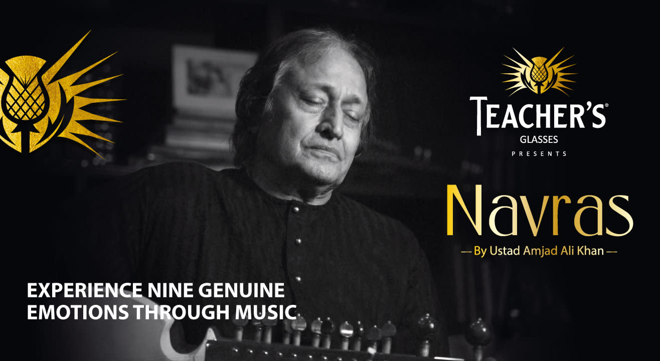 Teacher’s Glasses Presents Navras By Ustad Amjad Ali Khan