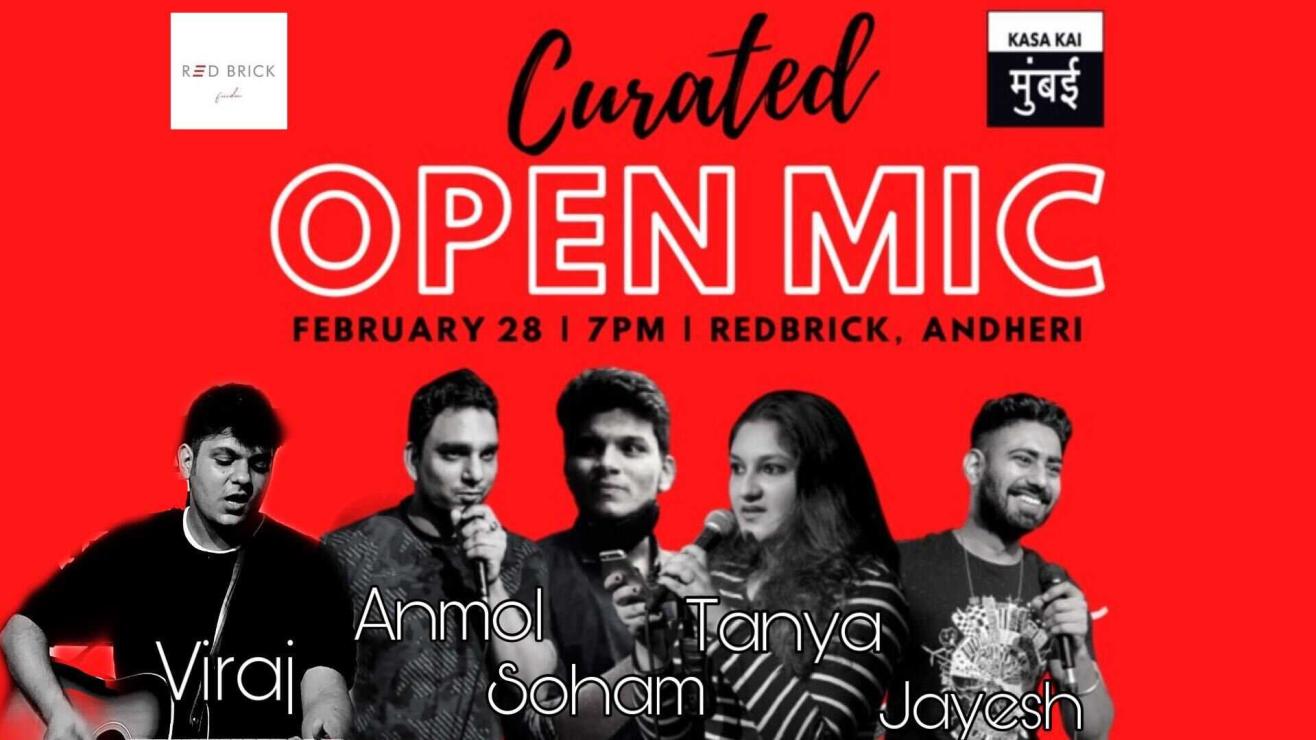 CURATED SHOW AND OPEN MIC AT ANDHERI