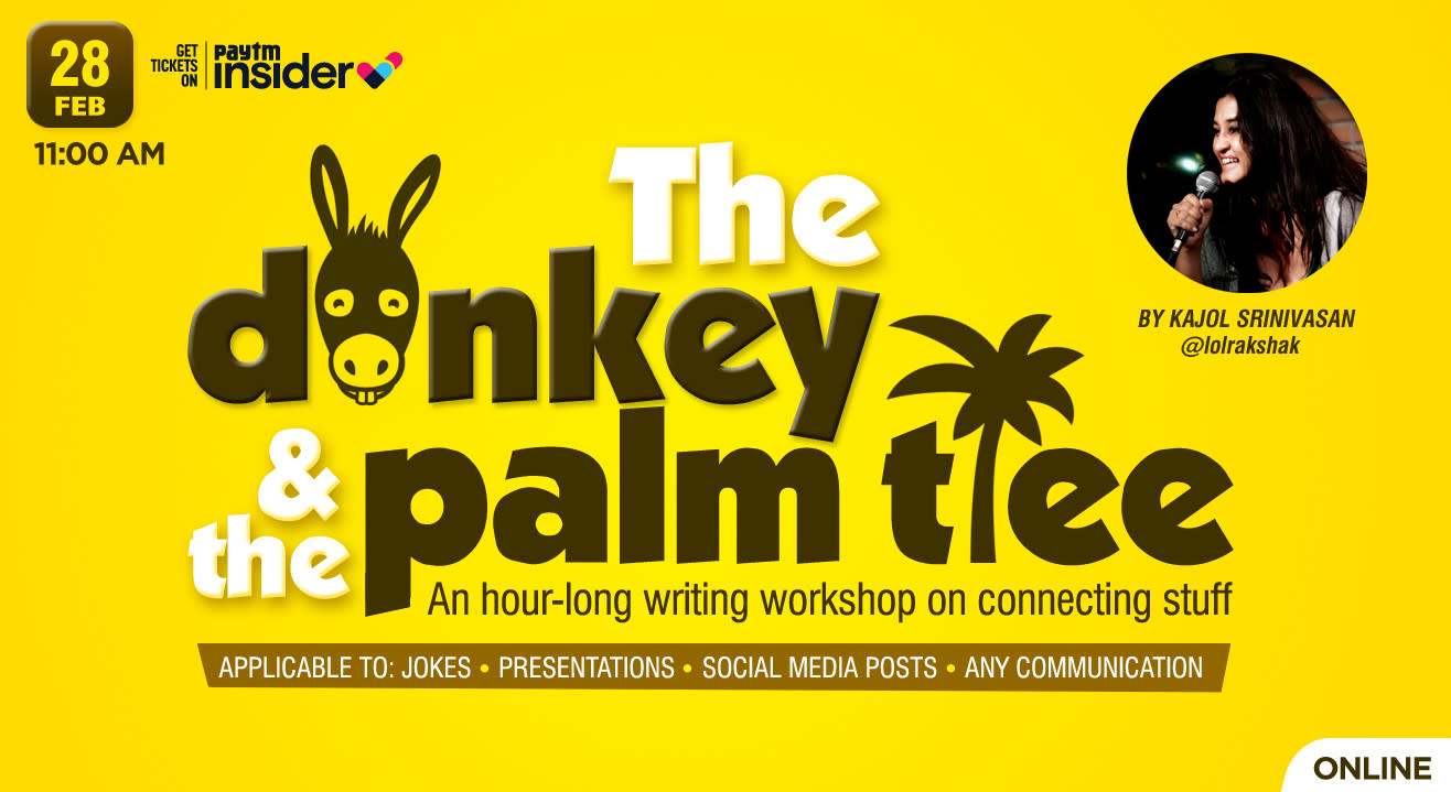 The Donkey and the Palm Tree - Creative thinking workshop by Kajol Srinivasan