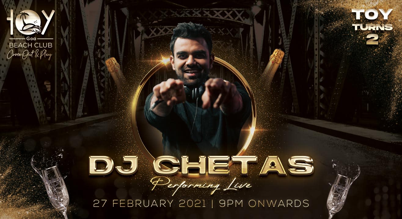 DJ Chetas at Toy Beach Club, Goa