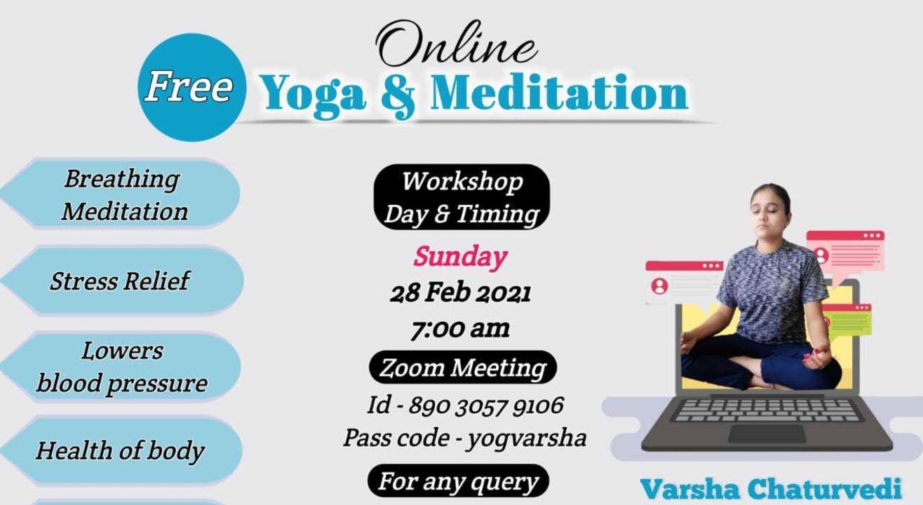 Online Yoga - Meditation and Breath (Beginners) Workshop