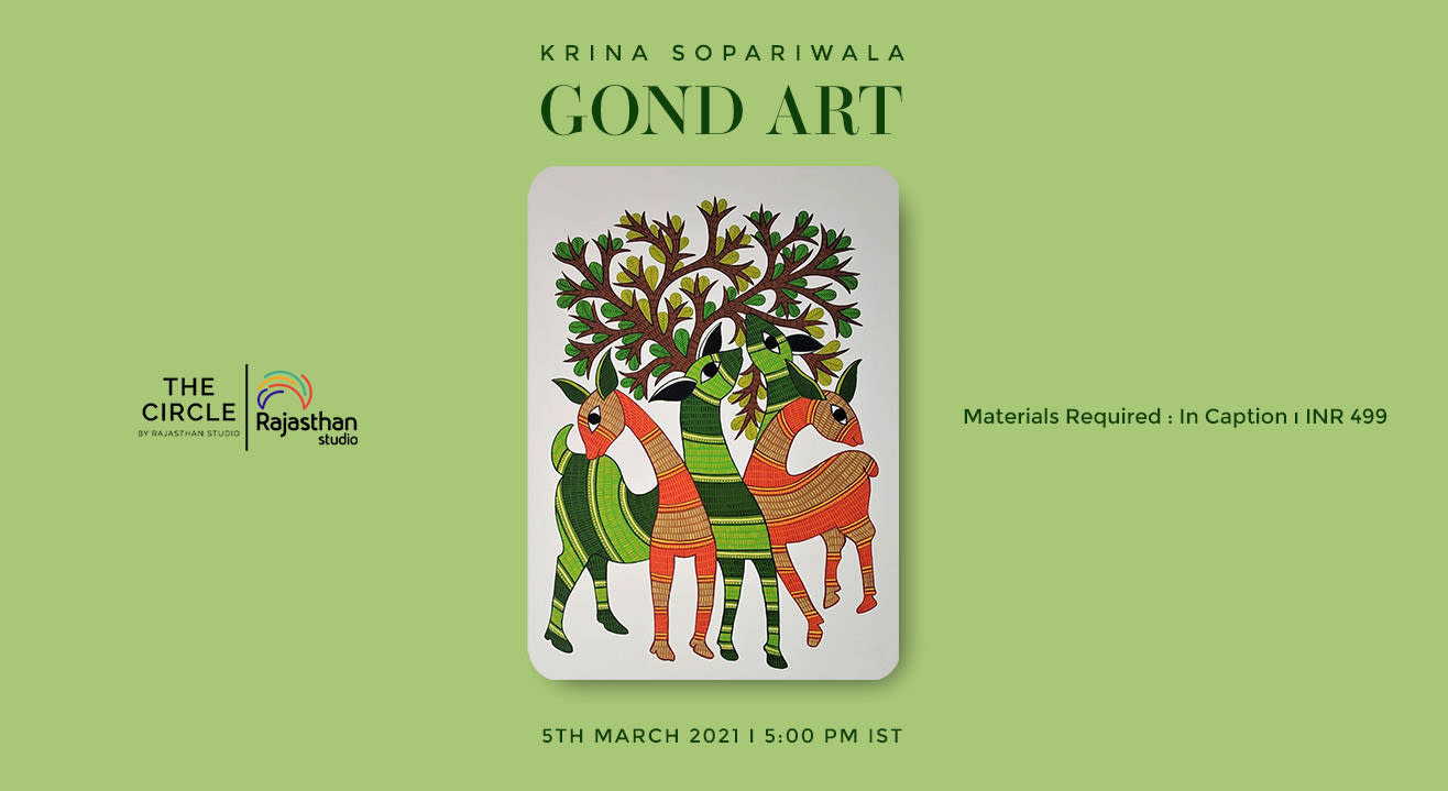 Gond Art Workshop by Rajasthan Studio 